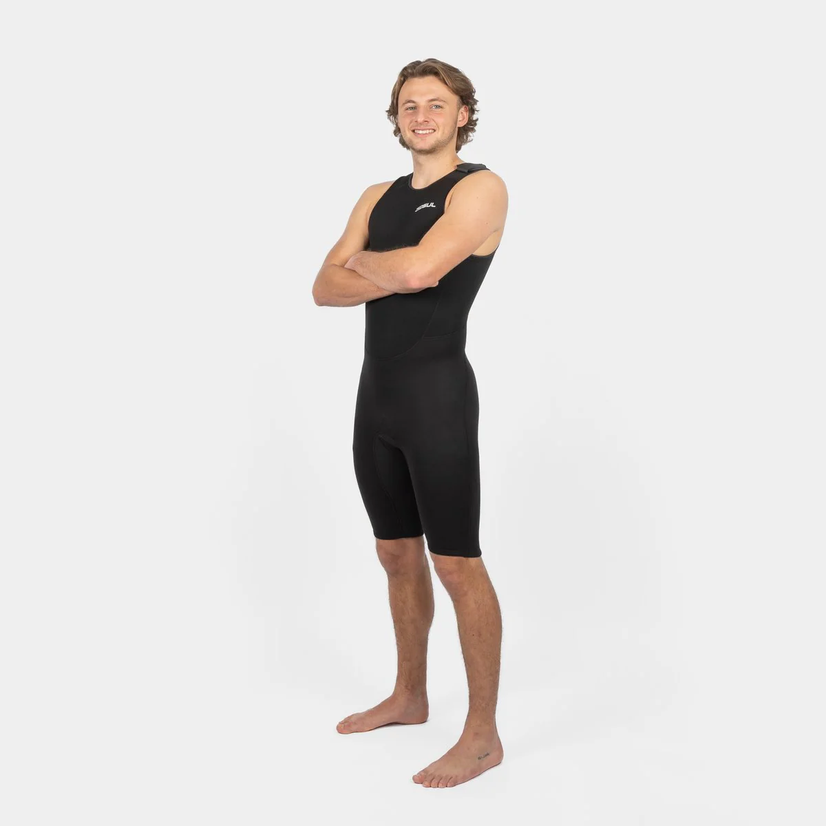 MENS RESPONSE 3/2MM FLATLOCK SHORTJOHN WETSUIT - Image 3
