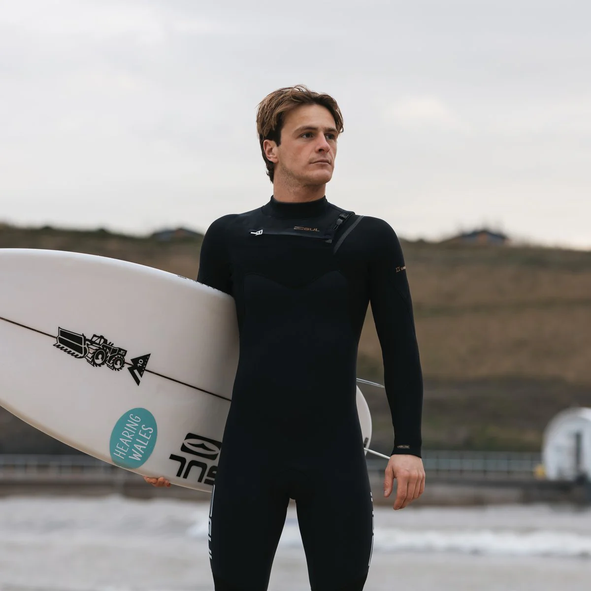 MENS VIPER 5/4MM BLINDSTITCHED YAMAMOTO CHEST ZIP FULL WETSUIT - Image 5
